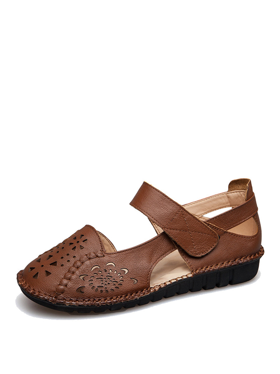 Hazel | Women’s Orthopedic Perforated Casual Mary Jane Flats