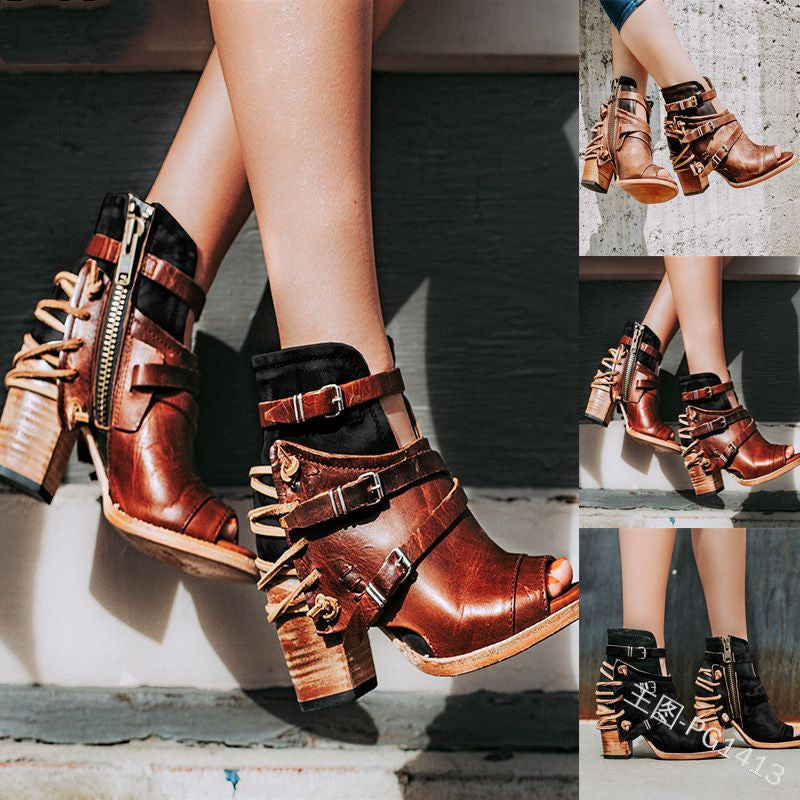 Orthopedic Balance Wedge Sandals - Roman Style Comfort