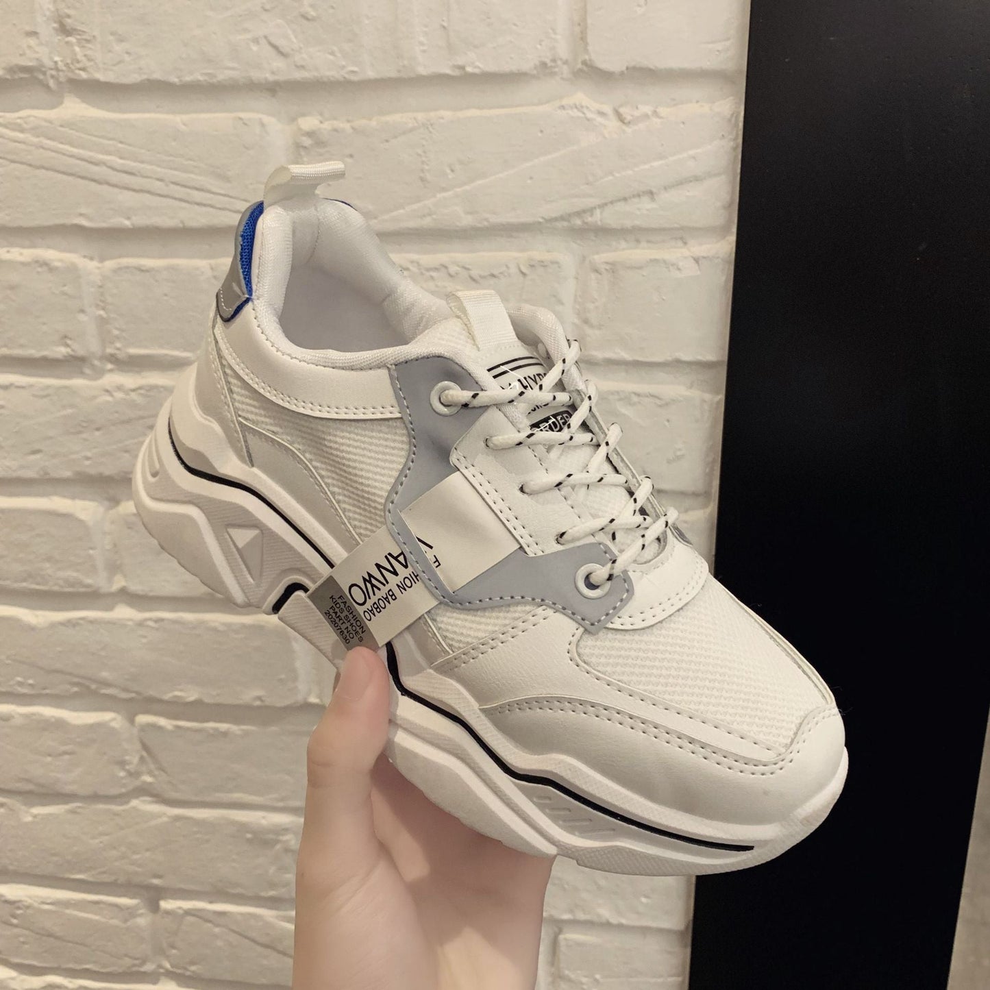 Orthopedic Balance Women's Mesh Sneakers - Thick Sole Comfort