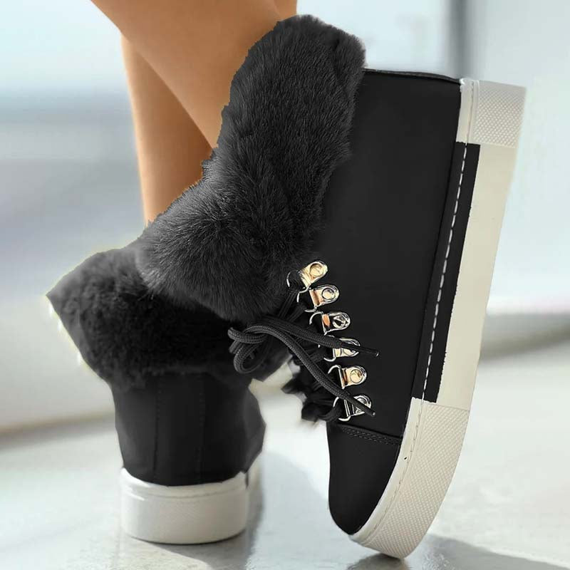 Hope | Women’s Orthopedic Winter Fur-Lined High-Top Sneakers