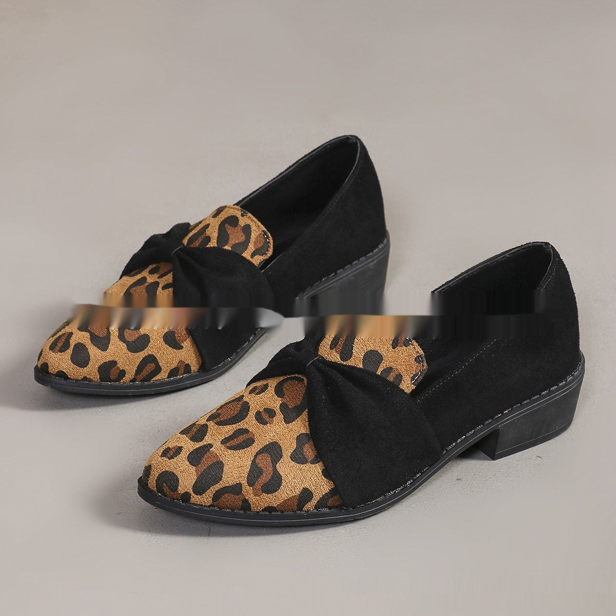 Sandra | Suede Chain Loafers