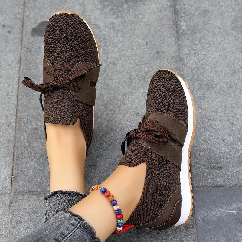 Clara | Knit Slip-On Sneakers – Lightweight Comfort Walkers
