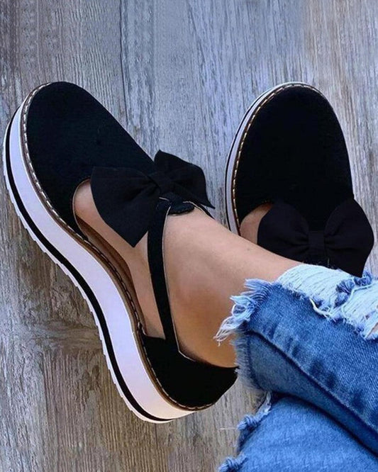 Dorothy | Women’s Orthopedic Casual Slip-On Bow Loafers