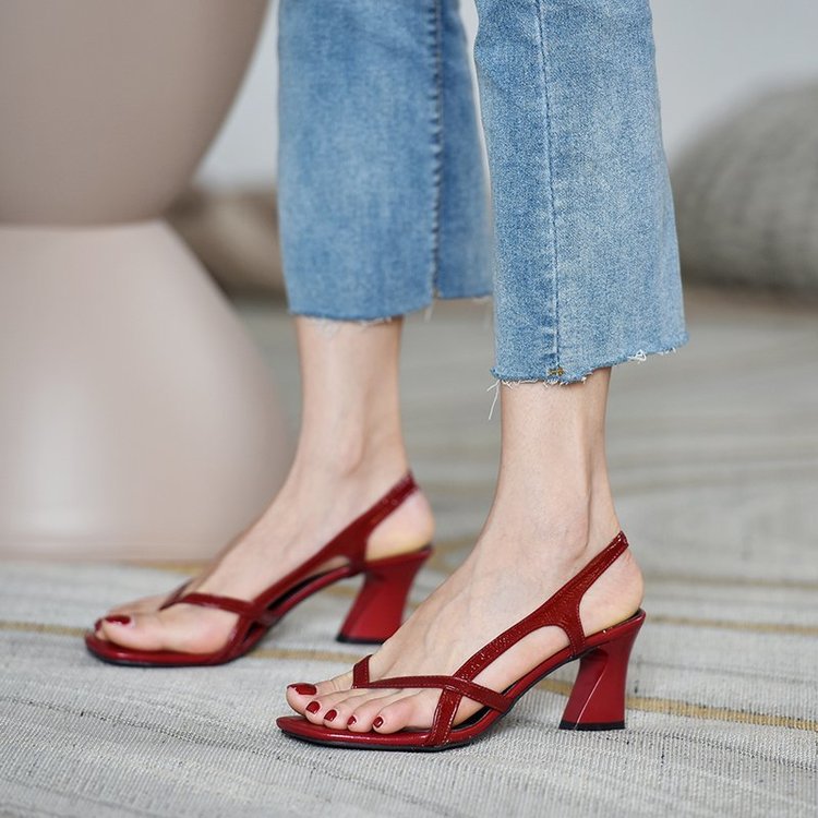 Orthopedic Balance Sandals With Thick, High Heels, A Unique Style