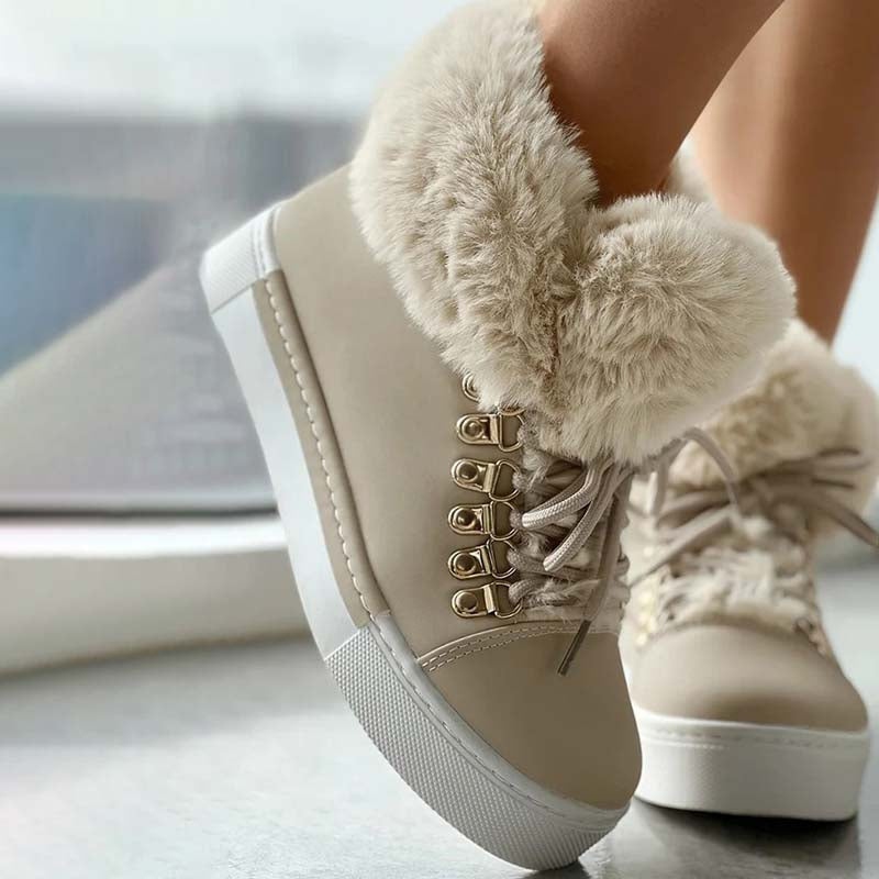 Hope | Women’s Orthopedic Winter Fur-Lined High-Top Sneakers