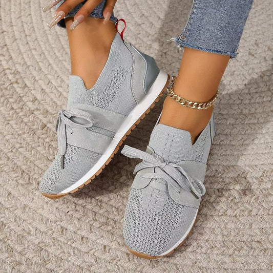 Clara | Knit Slip-On Sneakers – Lightweight Comfort Walkers