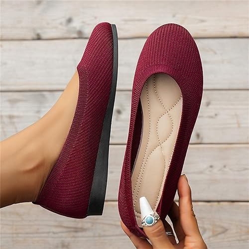 Fae | Women’s Orthopedic Knit Slip-On Ballet Flats
