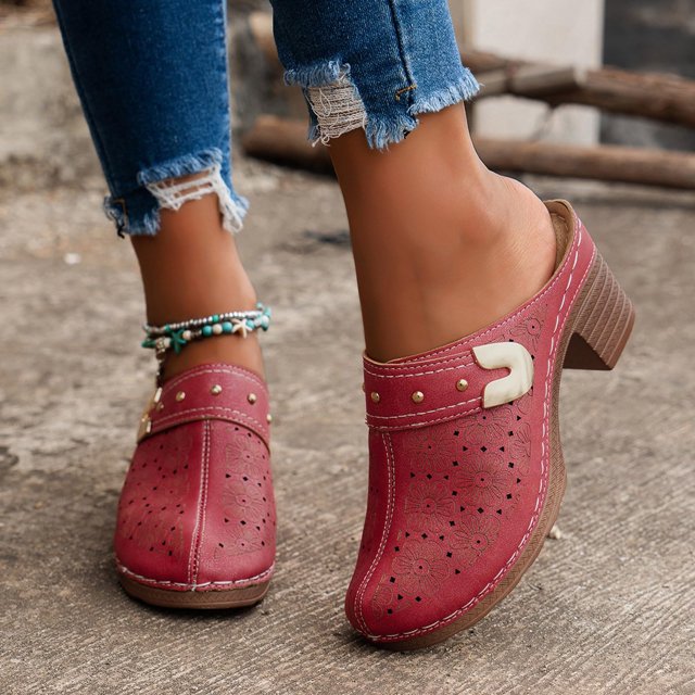Orthopedic Balance Sandals - High Heel Comfort Clogs