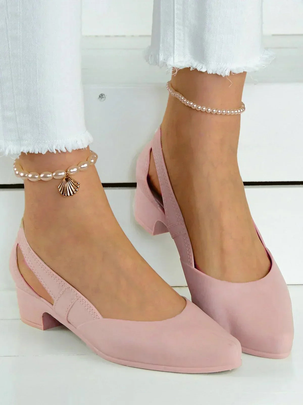 Jocelyn | Women’s Orthopedic Slingback Low-Heel Comfort Pumps