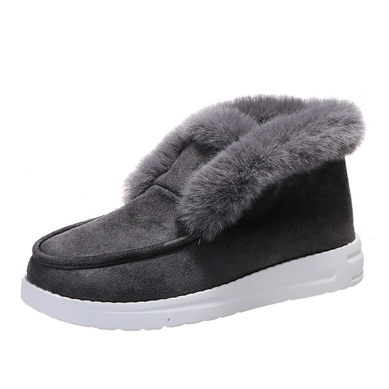 Sally | Cozy Winter Fur-Lined Slip-On Boots – Orthopedic Warm Comfort Shoes
