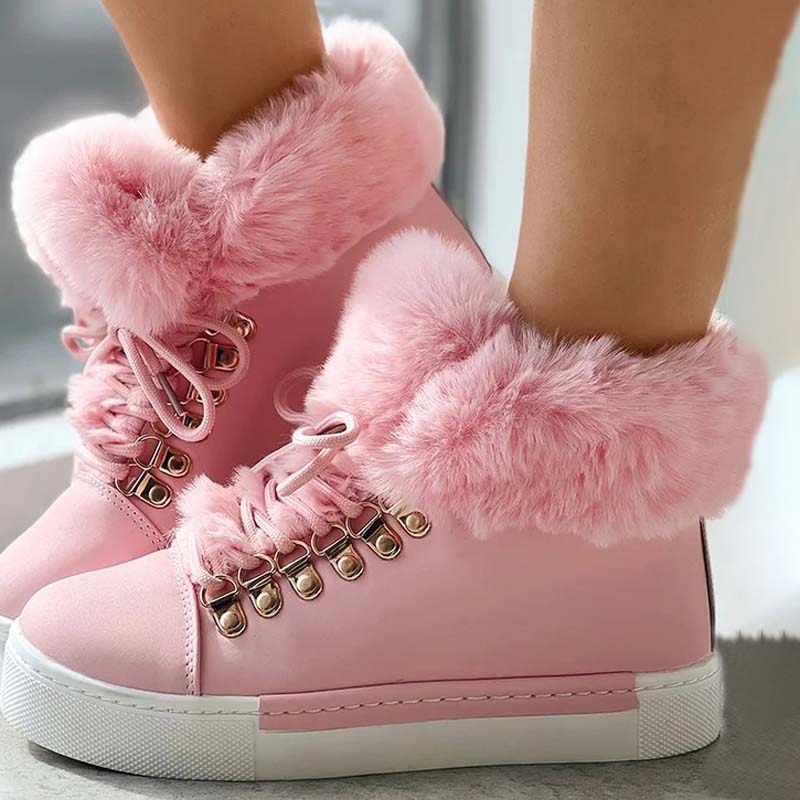 Hope | Women’s Orthopedic Winter Fur-Lined High-Top Sneakers