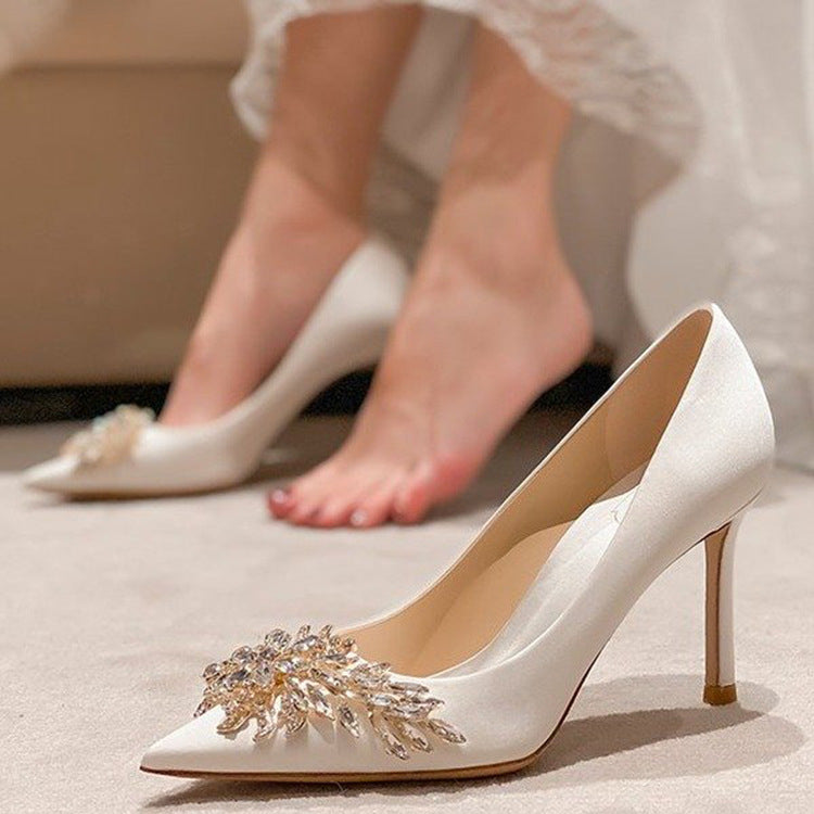 Orthopedic Balance Unique Red High Heel Wedding Shoes