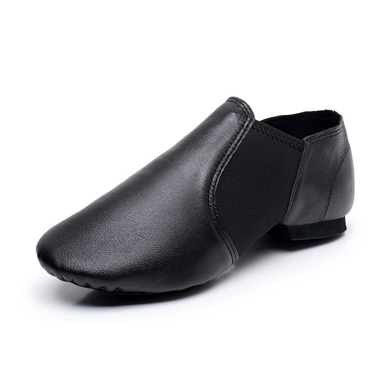 Orthopedic Balance Leather Jazz Shoes - Soft Orthopedic Sole