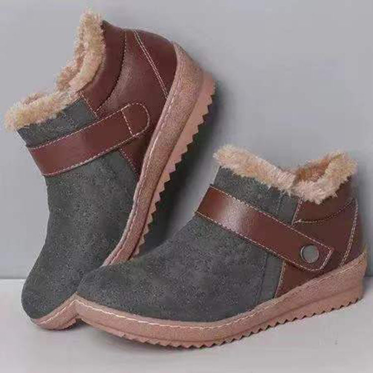 Orthopedic Balance Snow Boots - Fleece Lined, Wide Toe