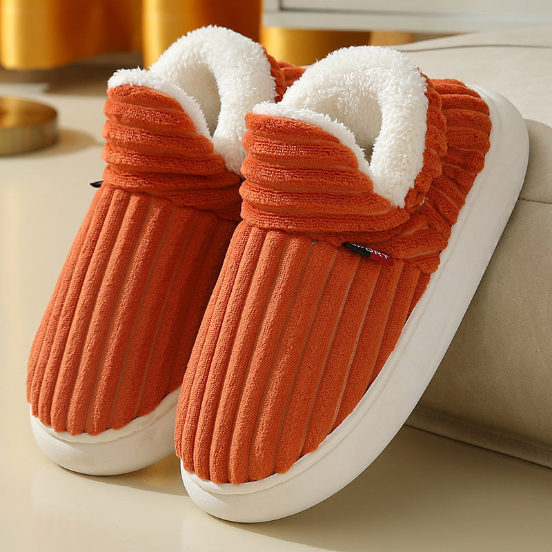 Lala | Plush Corduroy Indoor Slippers – Warm Comfort for Home