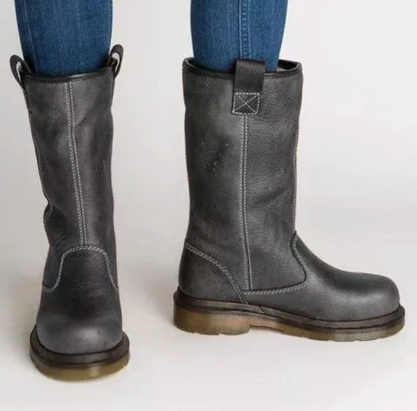 Hayden | Women’s Orthopedic Shearling-Lined Winter Leather Boots