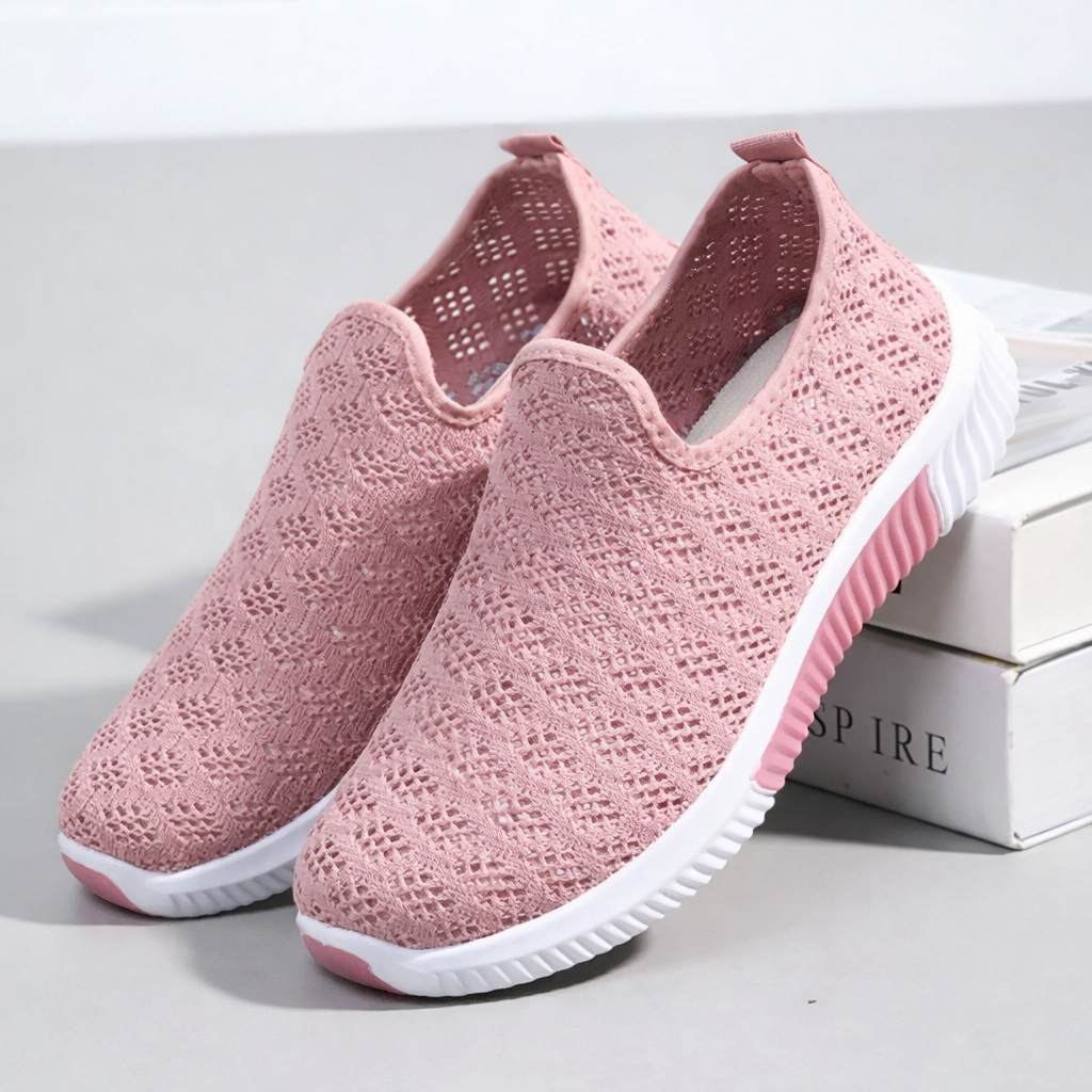 Orthopedic Balance Mesh Flats - Lightweight Breathable Shoes