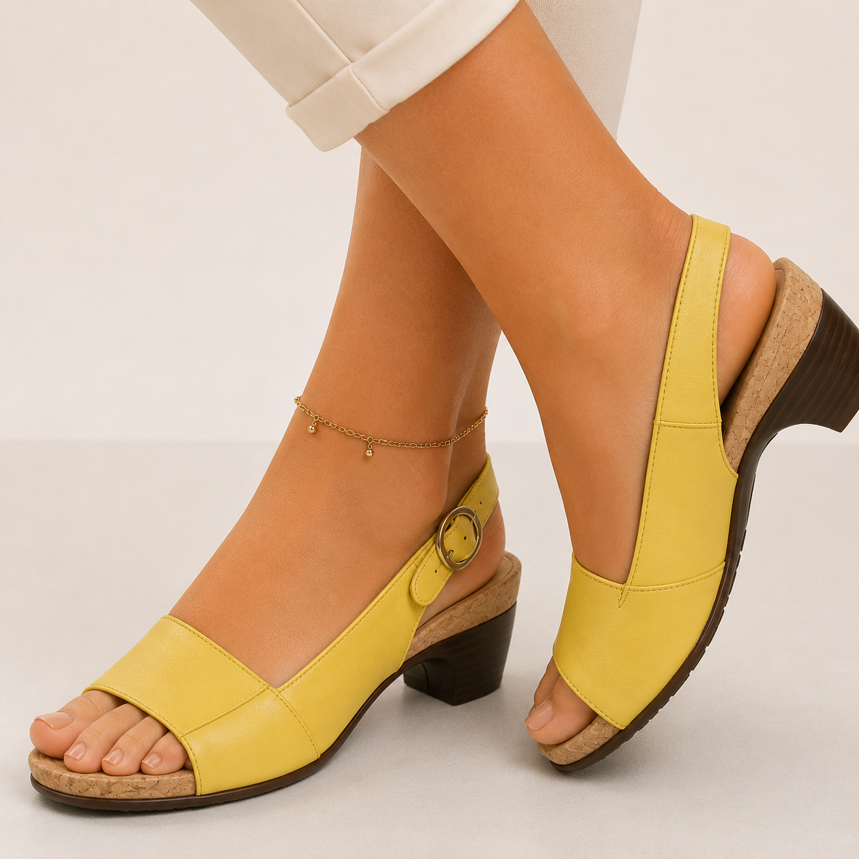 Orthopedic Balance Summer Ankle-Strap Sandals - Unique Elegance And Comfort