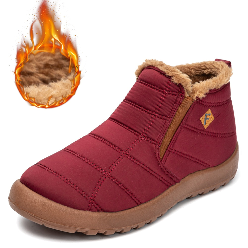 Olympia | Women’s Orthopedic Winter Warm Ankle Boots with Non-Slip Sole