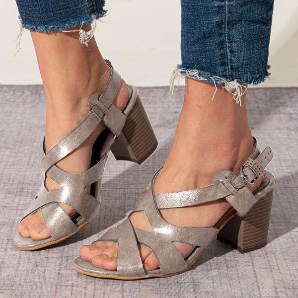 Jade | Women’s Orthopedic Block Heel Strappy Sandals