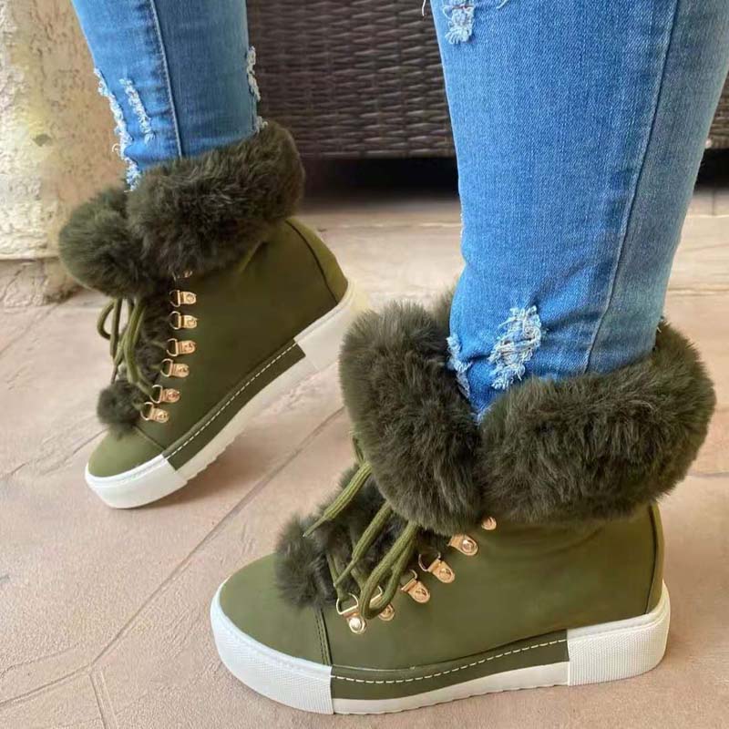 Hope | Women’s Orthopedic Winter Fur-Lined High-Top Sneakers