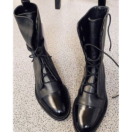 Lexi | Women’s Orthopedic Lace-Up Leather Boots