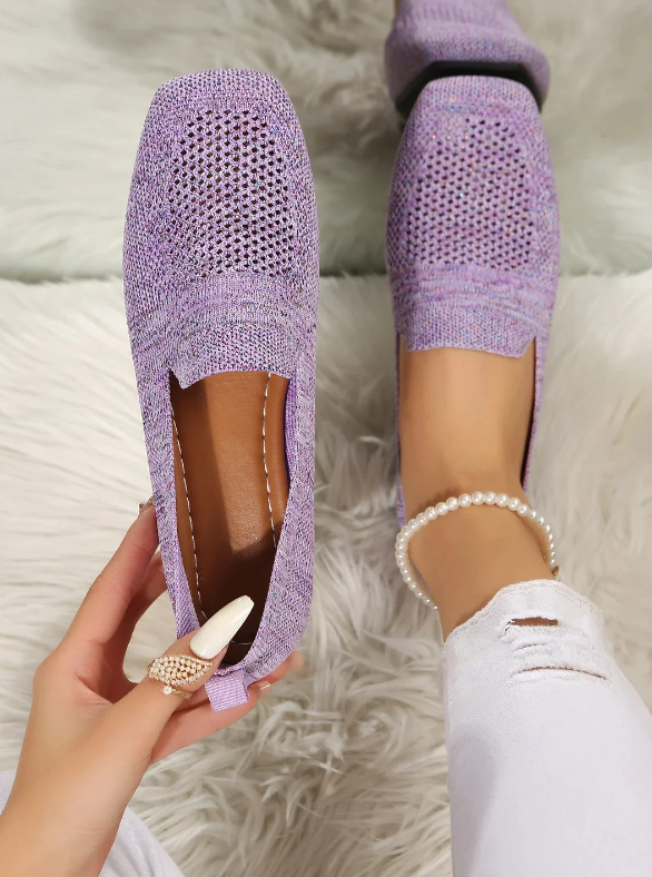 Ruby | Women’s Orthopedic Knitted Slip-On Comfort Loafers