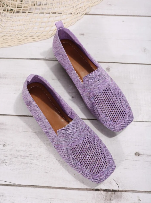 Ruby | Women’s Orthopedic Knitted Slip-On Comfort Loafers