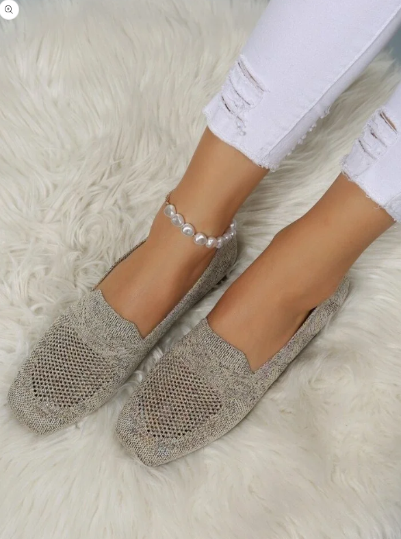 Ruby | Women’s Orthopedic Knitted Slip-On Comfort Loafers