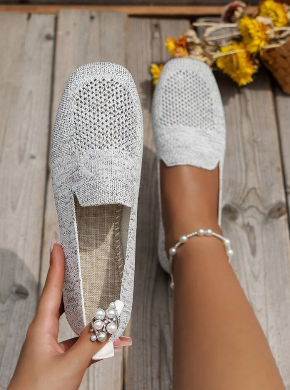 Ruby | Women’s Orthopedic Knitted Slip-On Comfort Loafers