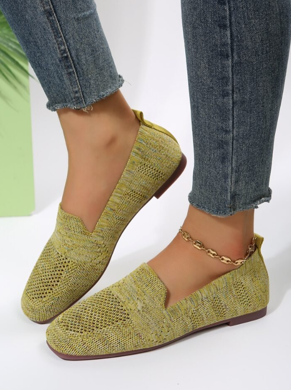 Ruby | Women’s Orthopedic Knitted Slip-On Comfort Loafers