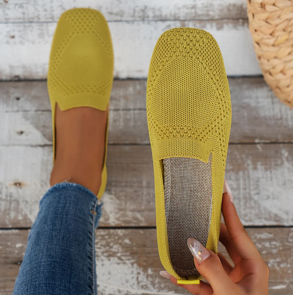 Ruby | Women’s Orthopedic Knitted Slip-On Comfort Loafers
