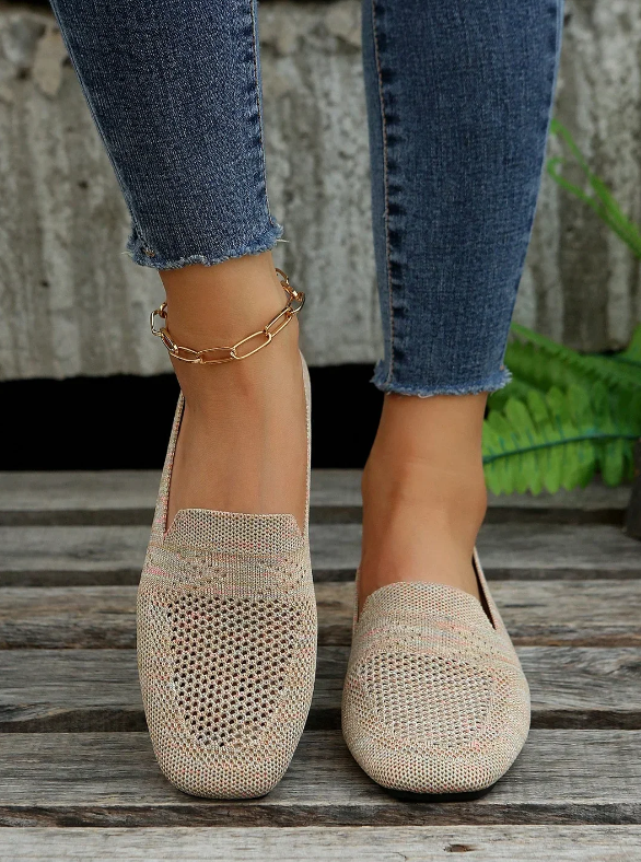 Ruby | Women’s Orthopedic Knitted Slip-On Comfort Loafers