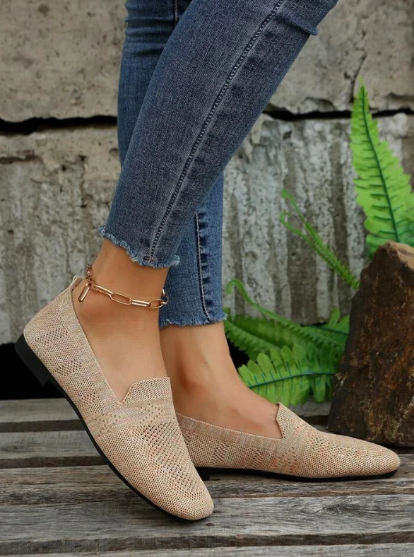 Ruby | Women’s Orthopedic Knitted Slip-On Comfort Loafers