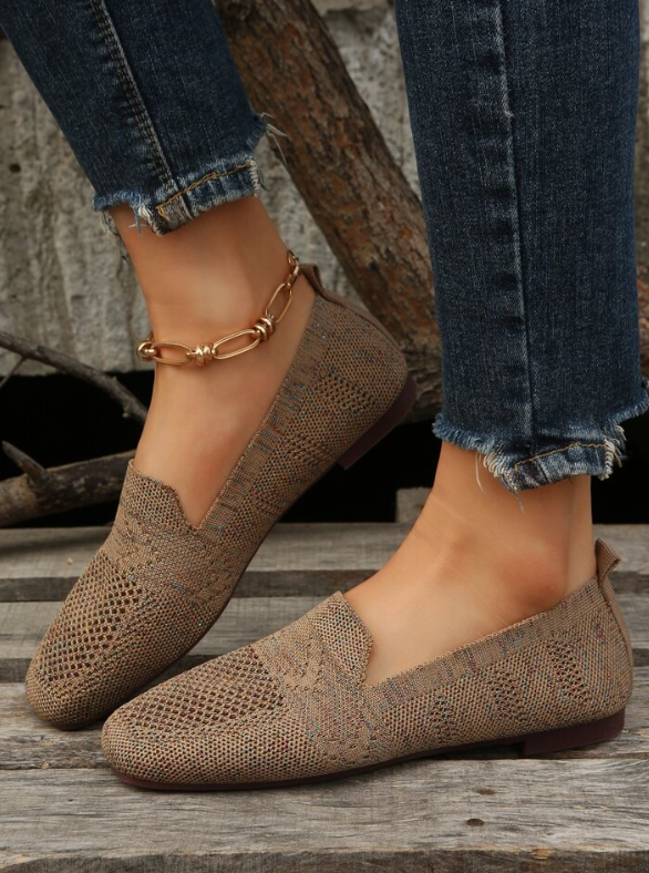 Ruby | Women’s Orthopedic Knitted Slip-On Comfort Loafers