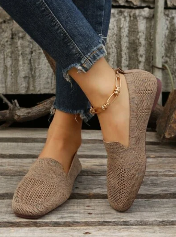 Ruby | Women’s Orthopedic Knitted Slip-On Comfort Loafers