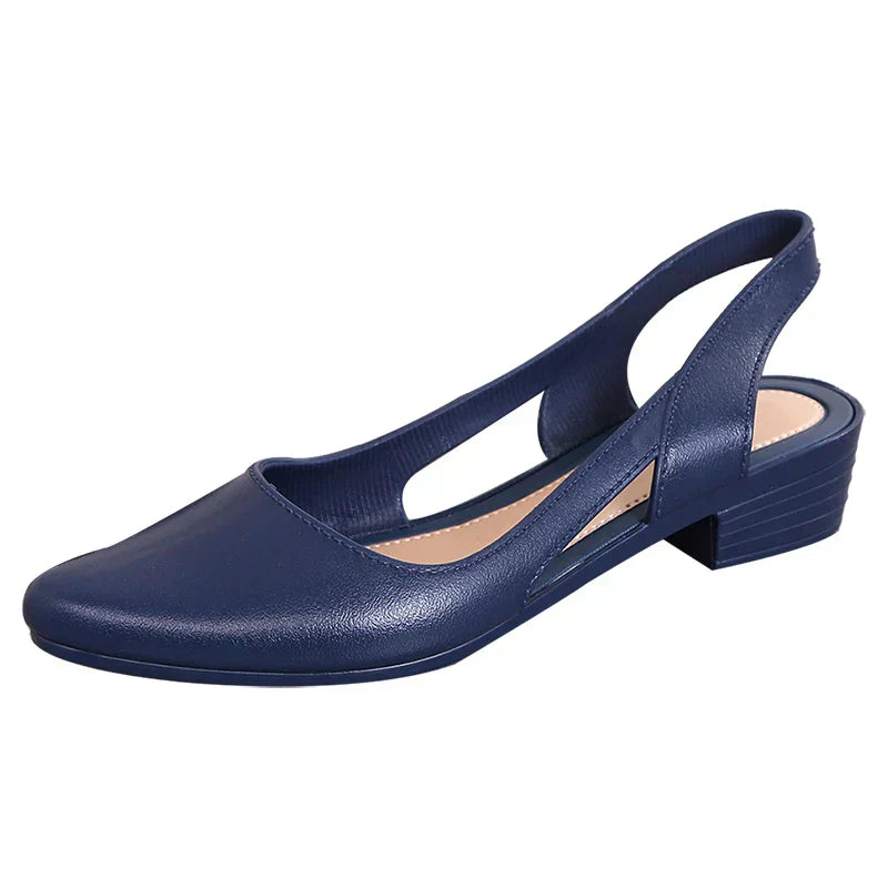Callie | Slingback Low-Heel Pumps – Elegant Everyday Comfort