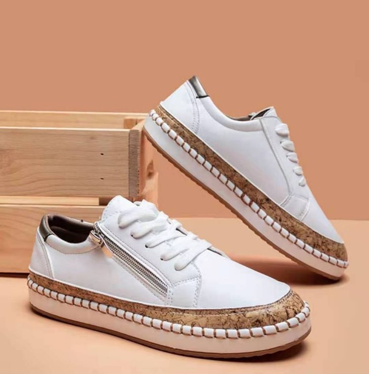 Camila | Floral Canvas Espadrille Sneakers – Lightweight Comfort