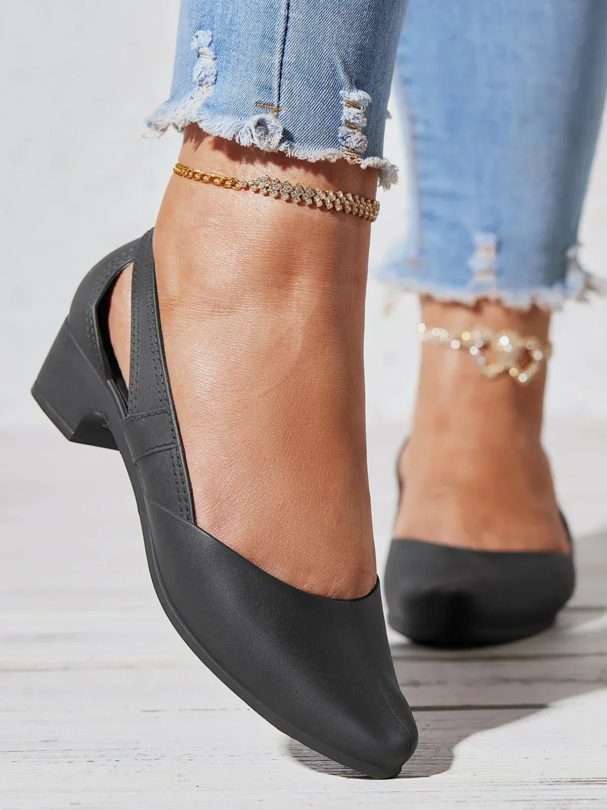 Jocelyn | Women’s Orthopedic Slingback Low-Heel Comfort Pumps