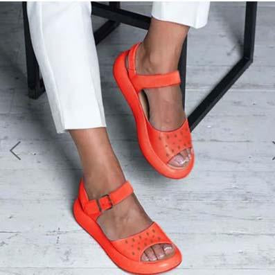 Josie | Women’s Orthopedic Mary Jane Comfort Flats with Adjustable Strap