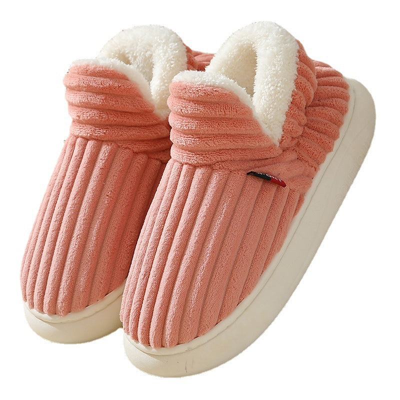 Lala | Plush Corduroy Indoor Slippers – Warm Comfort for Home