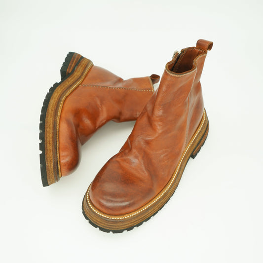 Alexander | Vintage Brown Leather Ankle Boots