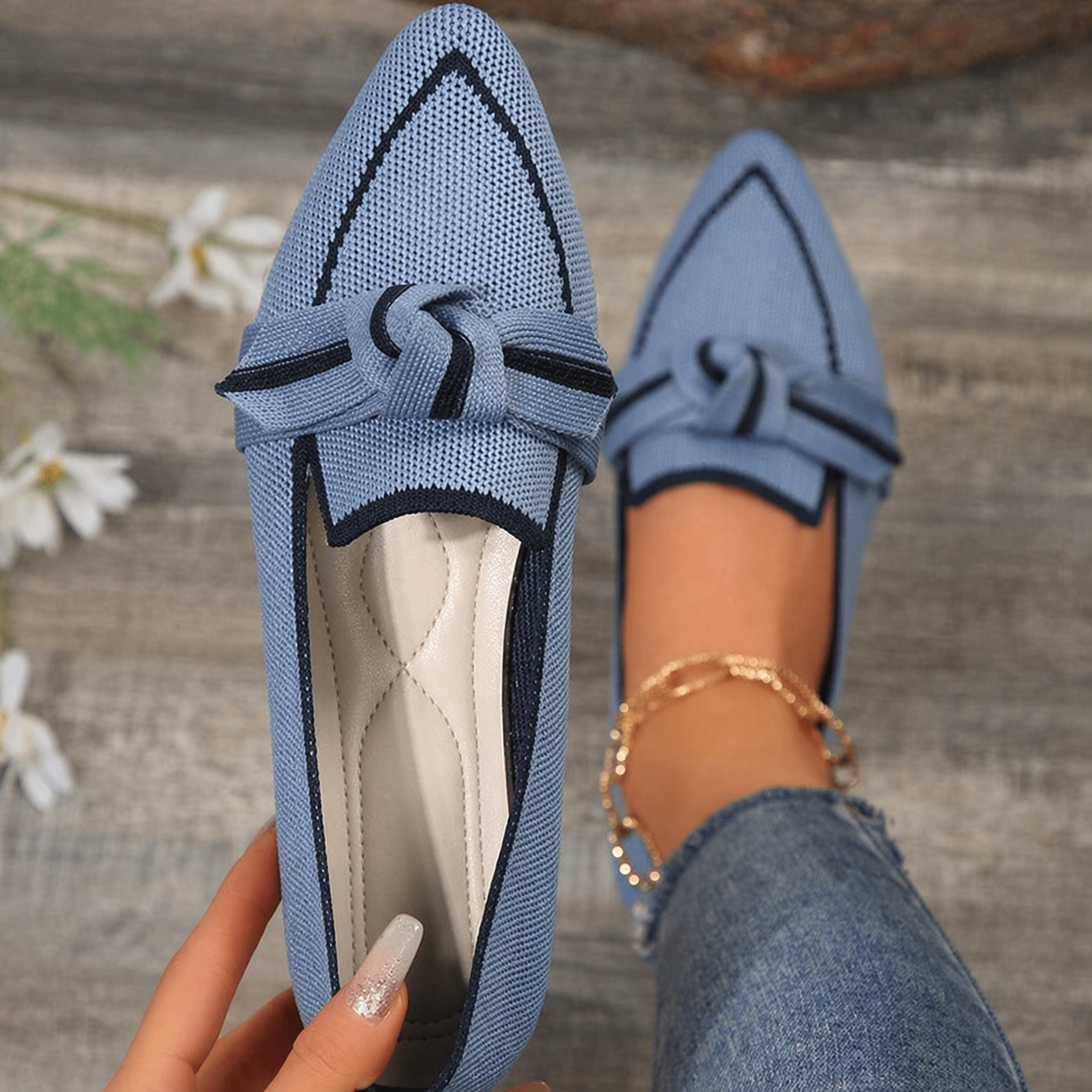 Orthopedic Balance | Pointed Toe Tassel Loafers