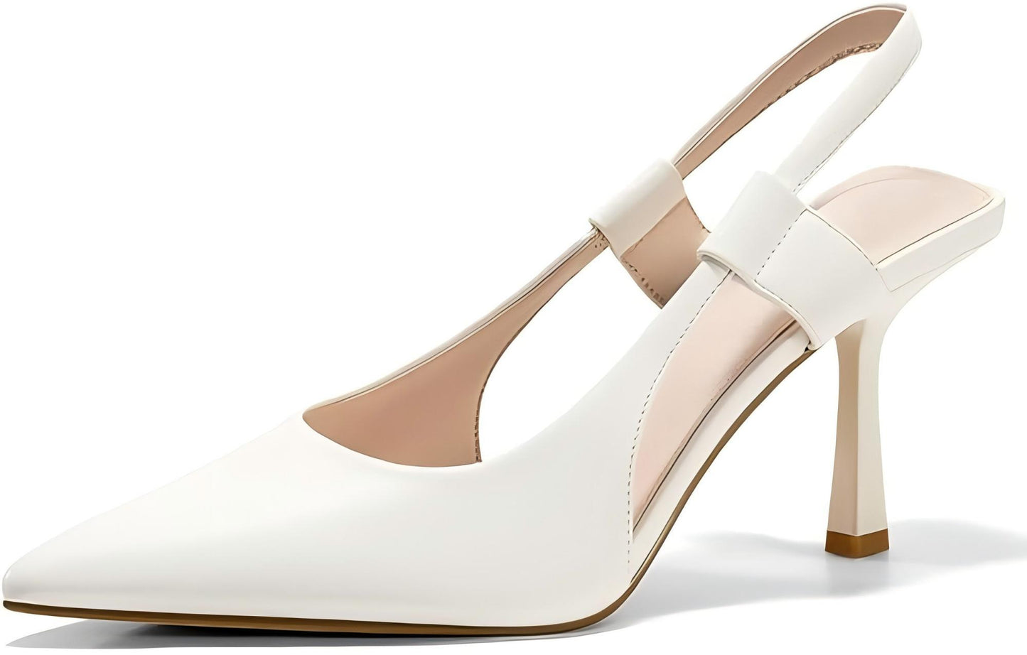 Lisa | pointed-toe slingback heels