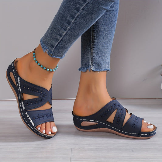 Erin | Women’s Orthopedic Cut-Out Comfort Sandals