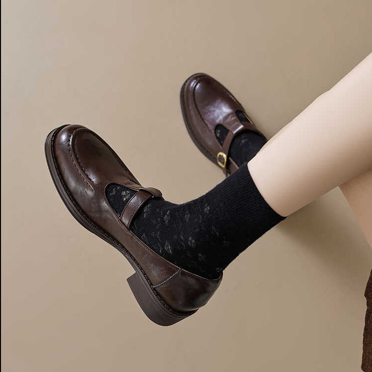 Loris | Women's Commuter French Leather Shoes