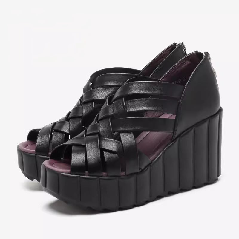 Rylee | Women’s Orthopedic Multi-Strap Platform Wedge Sandals