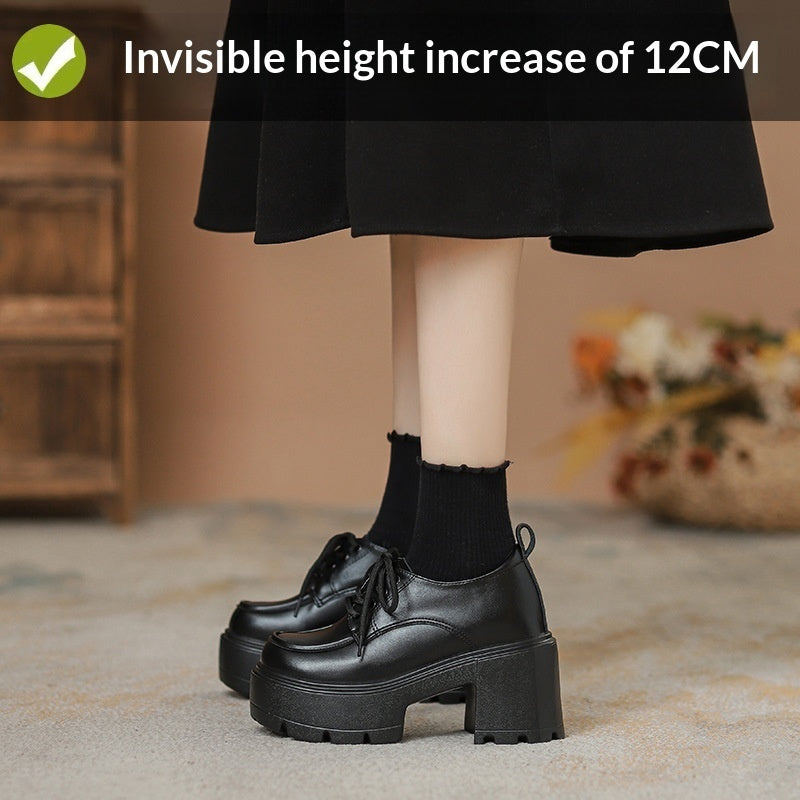 Orthopedic Balance Loafers - Chunky Sole, Thick Heel