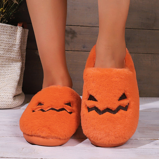 Woona |  Halloween Pumpkin Slippers