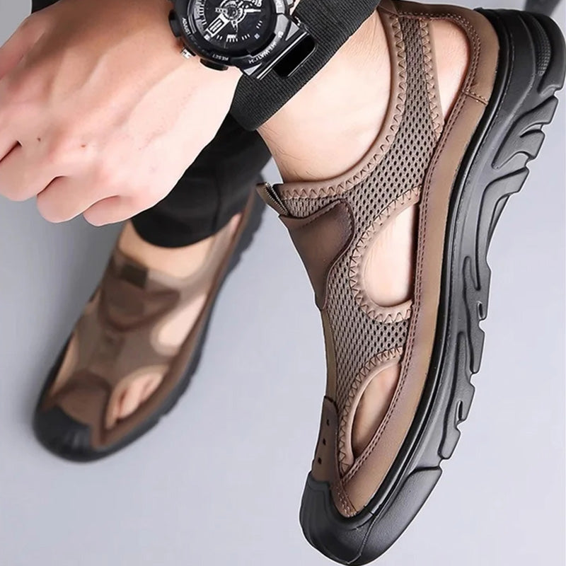 Austin | Men’s Orthopedic Breathable Outdoor Walking Sandals
